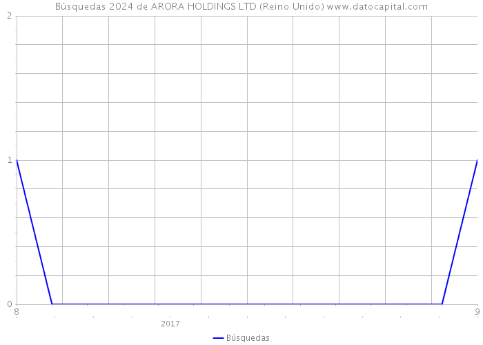 Búsquedas 2024 de ARORA HOLDINGS LTD (Reino Unido) 