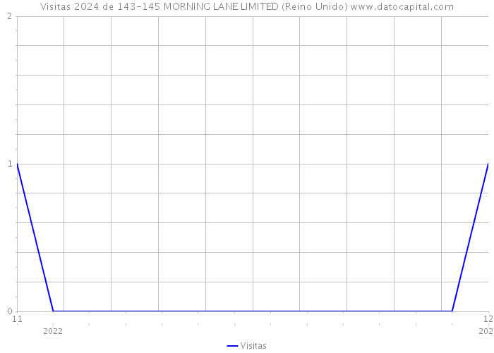 Visitas 2024 de 143-145 MORNING LANE LIMITED (Reino Unido) 