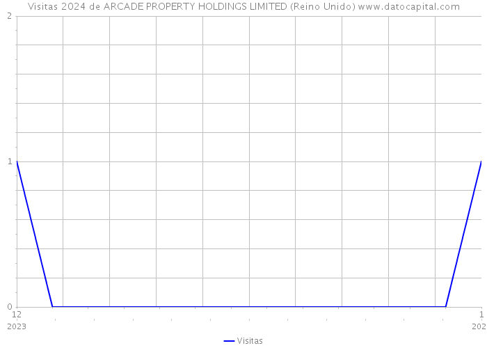 Visitas 2024 de ARCADE PROPERTY HOLDINGS LIMITED (Reino Unido) 