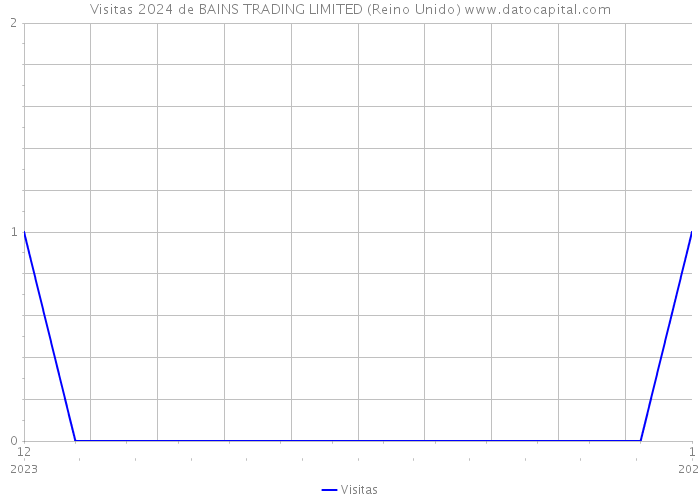 Visitas 2024 de BAINS TRADING LIMITED (Reino Unido) 