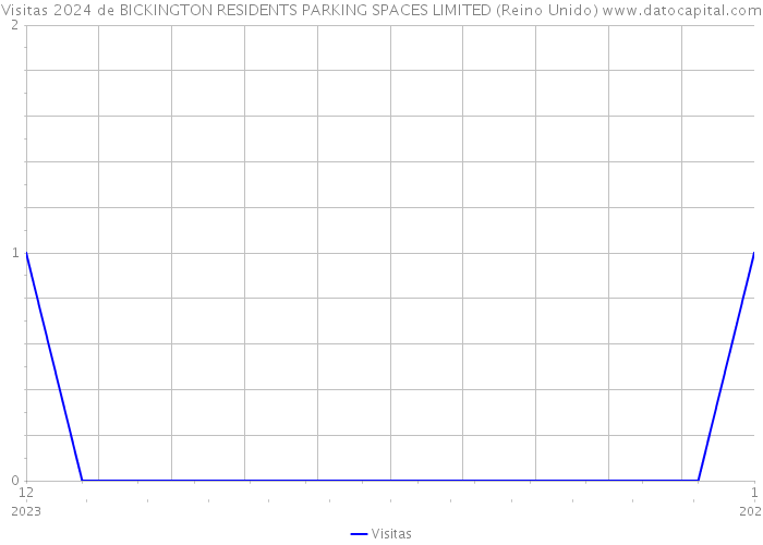 Visitas 2024 de BICKINGTON RESIDENTS PARKING SPACES LIMITED (Reino Unido) 