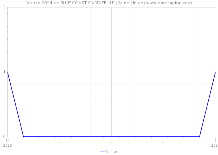 Visitas 2024 de BLUE COAST CARDIFF LLP (Reino Unido) 