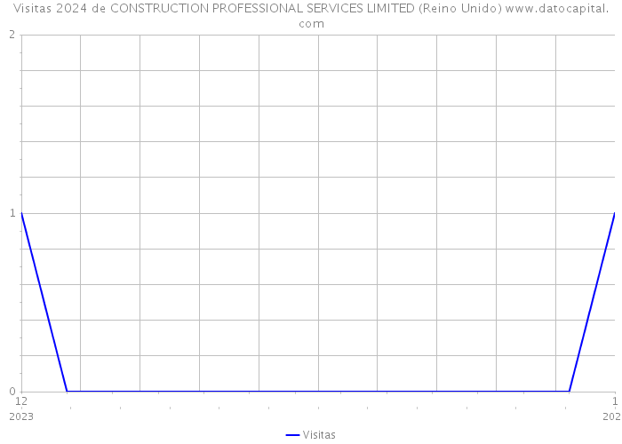 Visitas 2024 de CONSTRUCTION PROFESSIONAL SERVICES LIMITED (Reino Unido) 