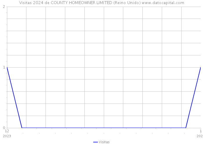 Visitas 2024 de COUNTY HOMEOWNER LIMITED (Reino Unido) 