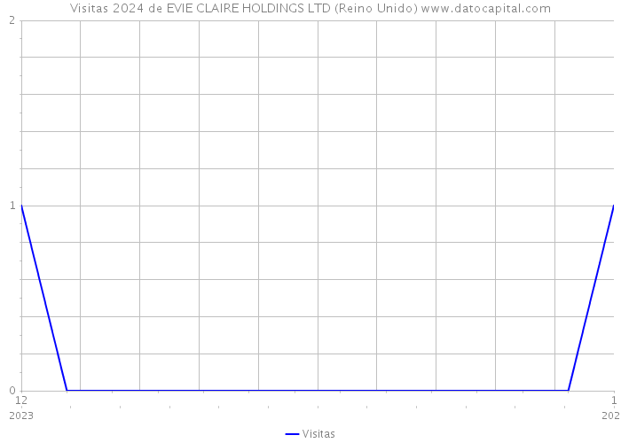 Visitas 2024 de EVIE CLAIRE HOLDINGS LTD (Reino Unido) 