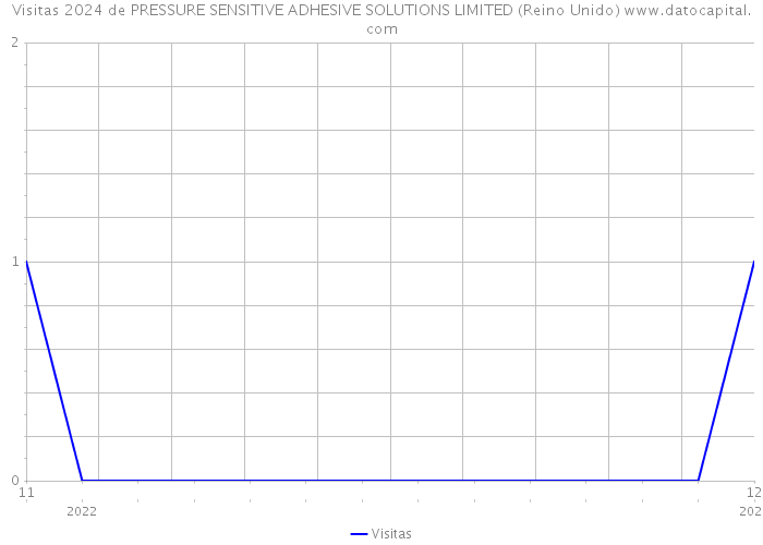 Visitas 2024 de PRESSURE SENSITIVE ADHESIVE SOLUTIONS LIMITED (Reino Unido) 