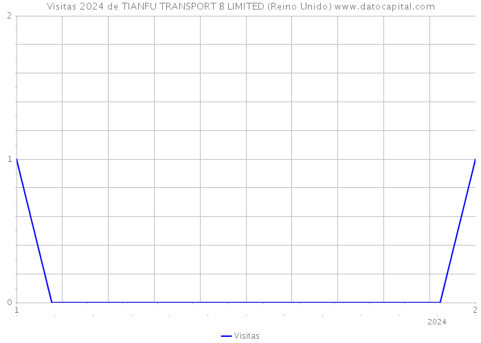Visitas 2024 de TIANFU TRANSPORT B LIMITED (Reino Unido) 