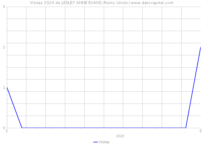 Visitas 2024 de LESLEY ANNE EVANS (Reino Unido) 