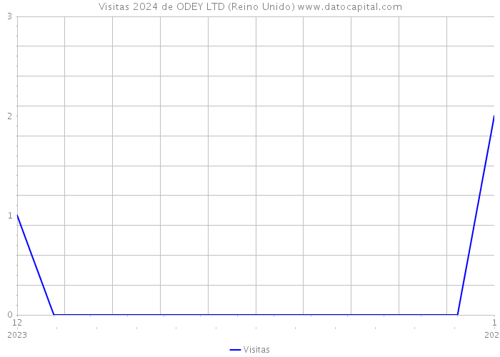 Visitas 2024 de ODEY LTD (Reino Unido) 