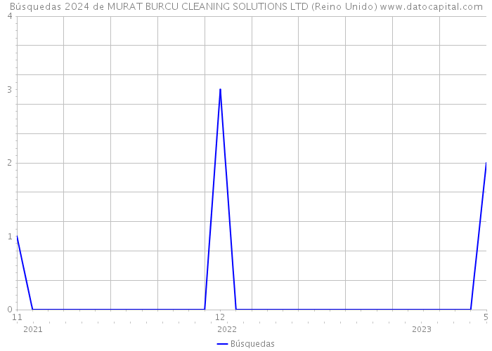 Búsquedas 2024 de MURAT BURCU CLEANING SOLUTIONS LTD (Reino Unido) 