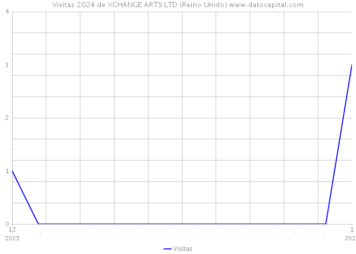 Visitas 2024 de XCHANGE ARTS LTD (Reino Unido) 