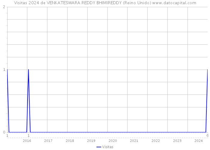 Visitas 2024 de VENKATESWARA REDDY BHIMIREDDY (Reino Unido) 