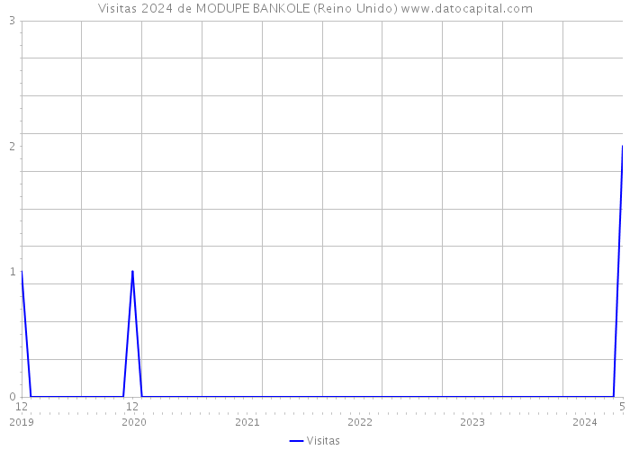 Visitas 2024 de MODUPE BANKOLE (Reino Unido) 