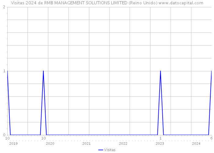 Visitas 2024 de RMB MANAGEMENT SOLUTIONS LIMITED (Reino Unido) 