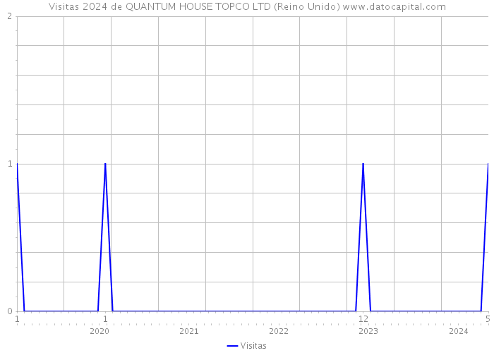 Visitas 2024 de QUANTUM HOUSE TOPCO LTD (Reino Unido) 