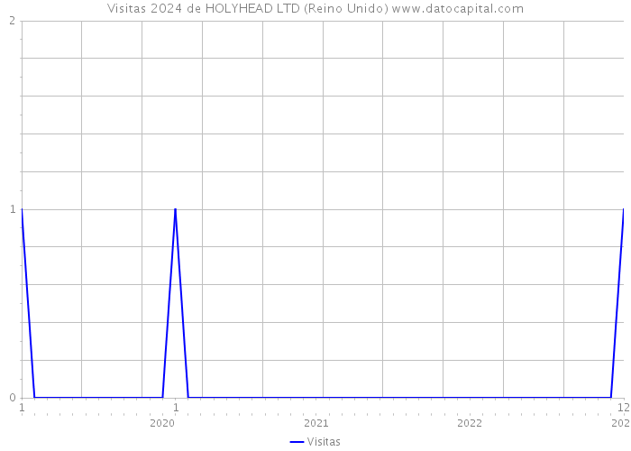 Visitas 2024 de HOLYHEAD LTD (Reino Unido) 