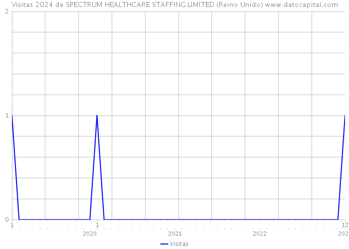 Visitas 2024 de SPECTRUM HEALTHCARE STAFFING LIMITED (Reino Unido) 