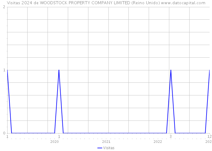 Visitas 2024 de WOODSTOCK PROPERTY COMPANY LIMITED (Reino Unido) 