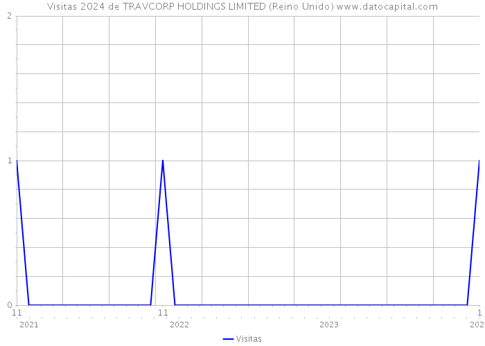 Visitas 2024 de TRAVCORP HOLDINGS LIMITED (Reino Unido) 