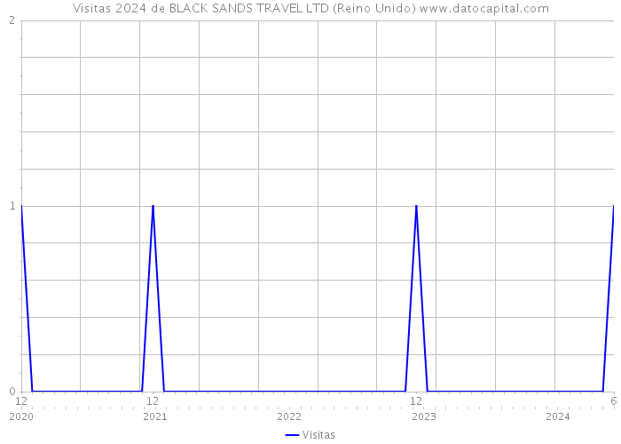 Visitas 2024 de BLACK SANDS TRAVEL LTD (Reino Unido) 