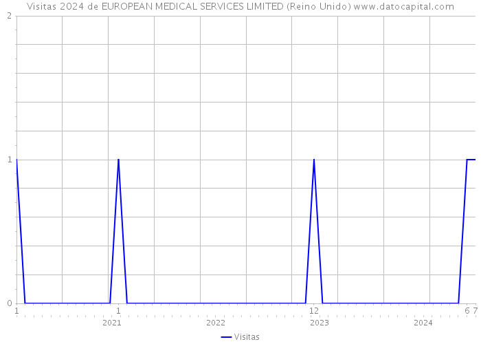 Visitas 2024 de EUROPEAN MEDICAL SERVICES LIMITED (Reino Unido) 