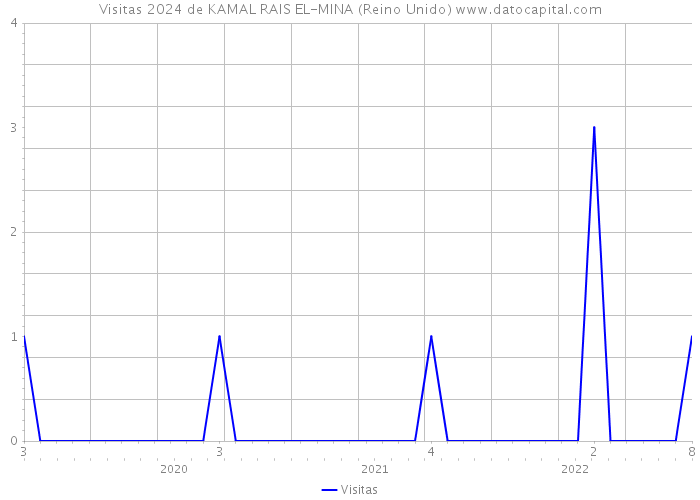 Visitas 2024 de KAMAL RAIS EL-MINA (Reino Unido) 