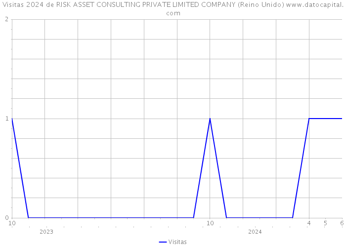 Visitas 2024 de RISK ASSET CONSULTING PRIVATE LIMITED COMPANY (Reino Unido) 