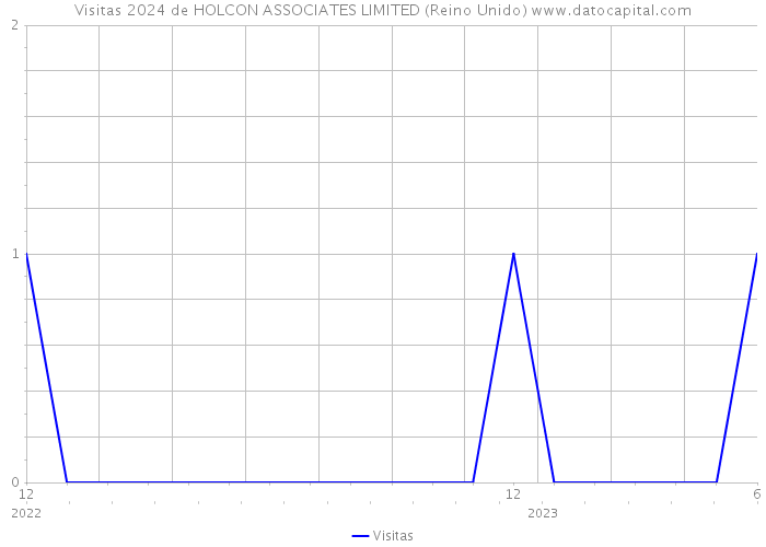 Visitas 2024 de HOLCON ASSOCIATES LIMITED (Reino Unido) 