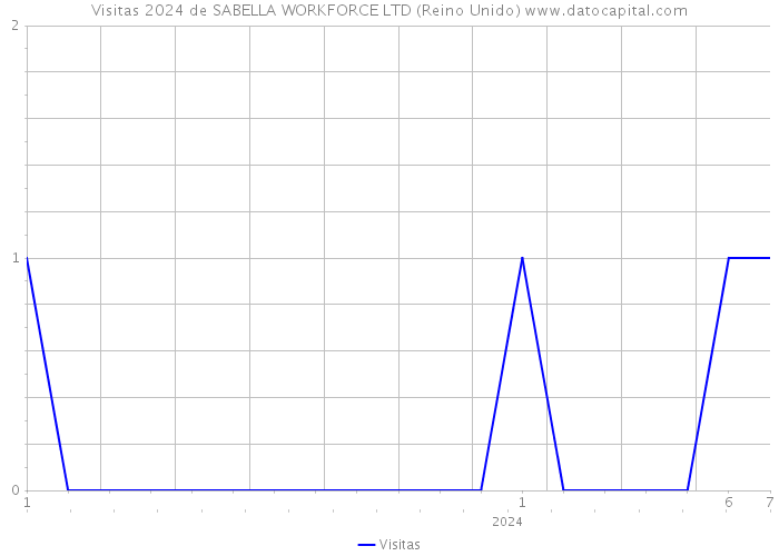 Visitas 2024 de SABELLA WORKFORCE LTD (Reino Unido) 