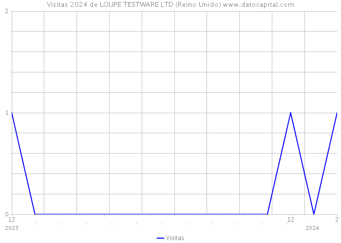 Visitas 2024 de LOUPE TESTWARE LTD (Reino Unido) 