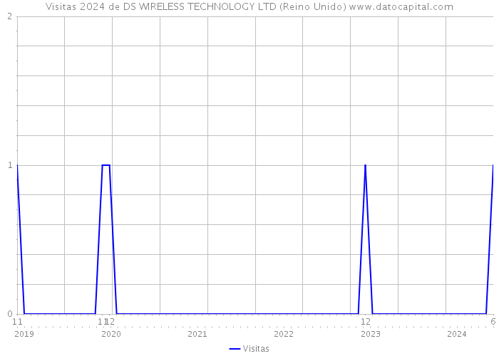 Visitas 2024 de DS WIRELESS TECHNOLOGY LTD (Reino Unido) 