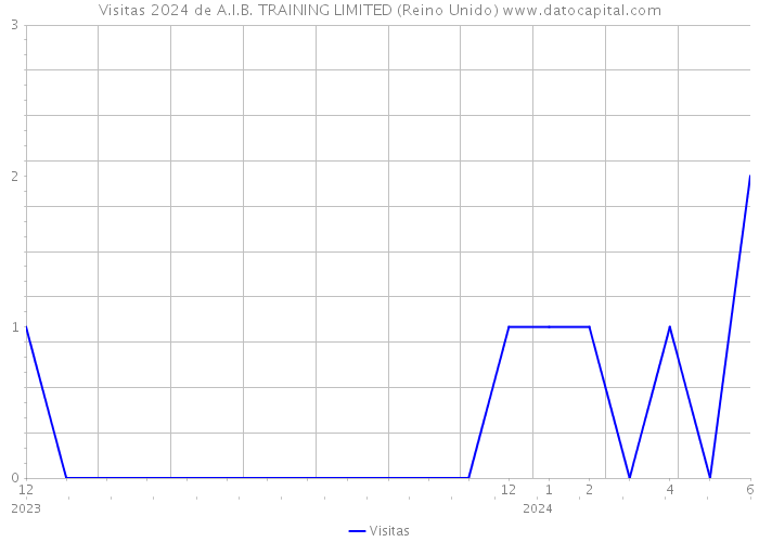 Visitas 2024 de A.I.B. TRAINING LIMITED (Reino Unido) 