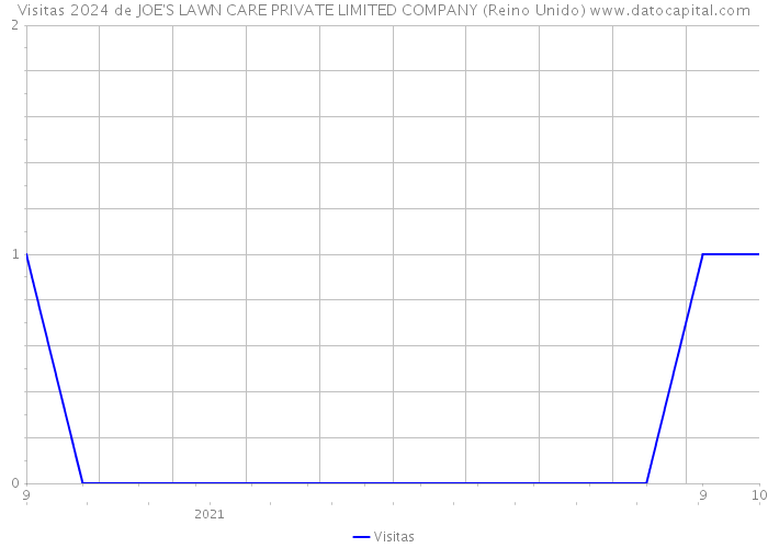 Visitas 2024 de JOE'S LAWN CARE PRIVATE LIMITED COMPANY (Reino Unido) 