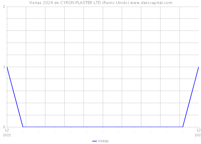 Visitas 2024 de CYRON PLASTER LTD (Reino Unido) 