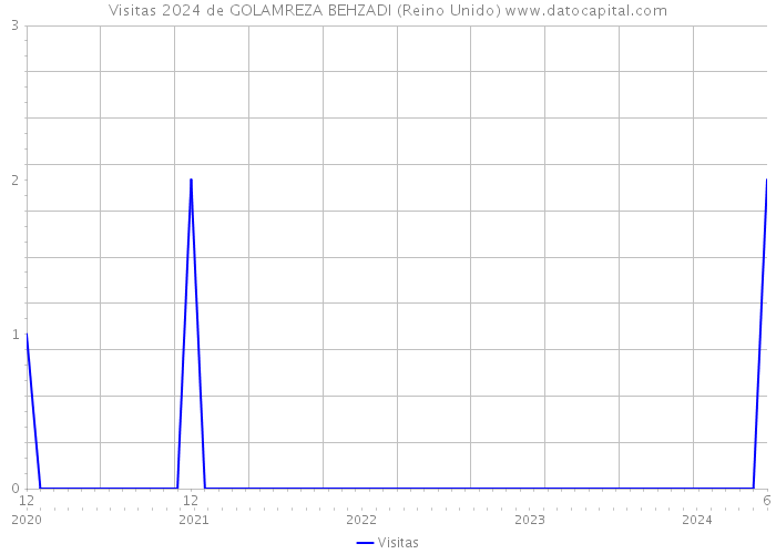 Visitas 2024 de GOLAMREZA BEHZADI (Reino Unido) 