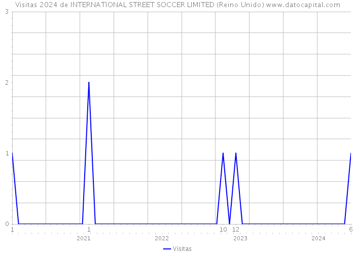 Visitas 2024 de INTERNATIONAL STREET SOCCER LIMITED (Reino Unido) 