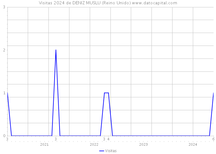 Visitas 2024 de DENIZ MUSLU (Reino Unido) 