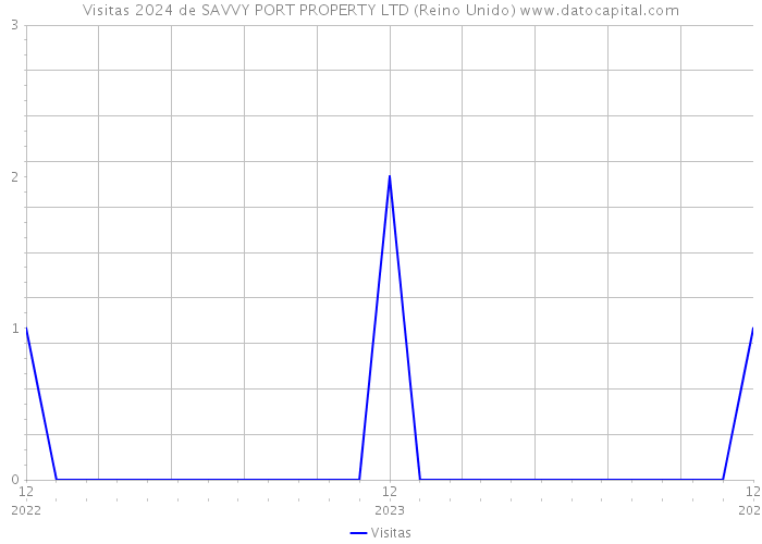 Visitas 2024 de SAVVY PORT PROPERTY LTD (Reino Unido) 