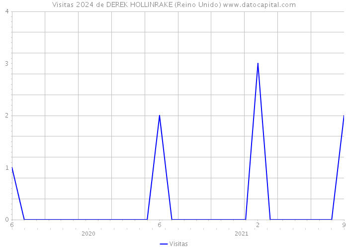 Visitas 2024 de DEREK HOLLINRAKE (Reino Unido) 