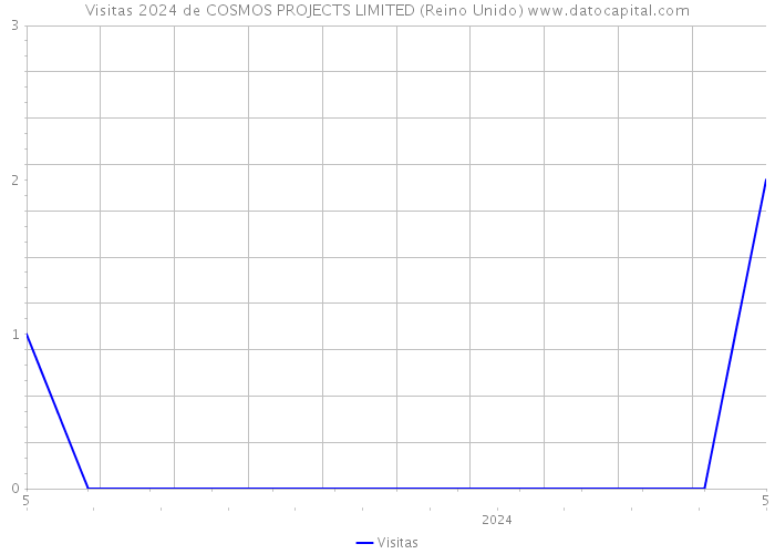 Visitas 2024 de COSMOS PROJECTS LIMITED (Reino Unido) 