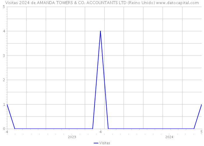 Visitas 2024 de AMANDA TOWERS & CO. ACCOUNTANTS LTD (Reino Unido) 