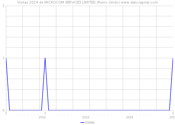 Visitas 2024 de MICROCOM SERVICES LIMITED (Reino Unido) 