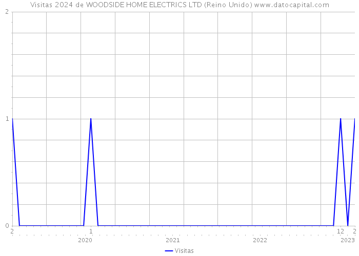 Visitas 2024 de WOODSIDE HOME ELECTRICS LTD (Reino Unido) 