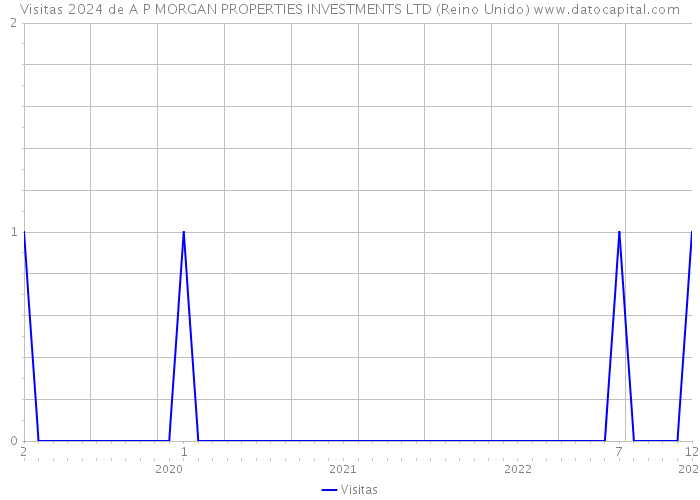 Visitas 2024 de A P MORGAN PROPERTIES INVESTMENTS LTD (Reino Unido) 