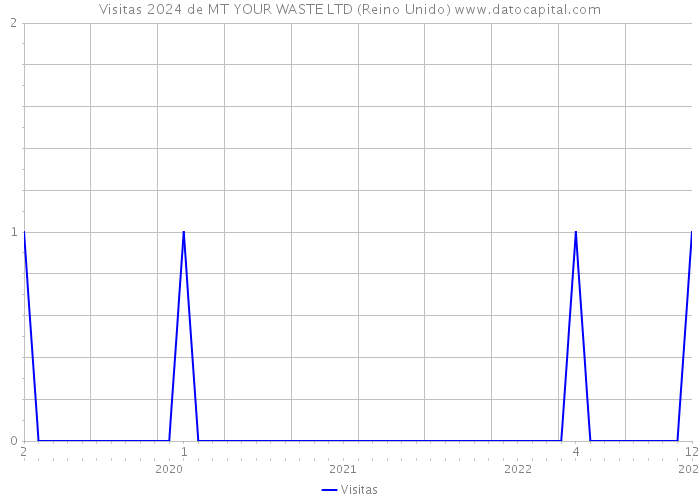 Visitas 2024 de MT YOUR WASTE LTD (Reino Unido) 