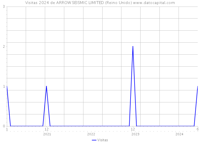 Visitas 2024 de ARROW SEISMIC LIMITED (Reino Unido) 