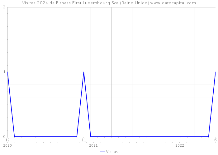 Visitas 2024 de Fitness First Luxembourg Sca (Reino Unido) 