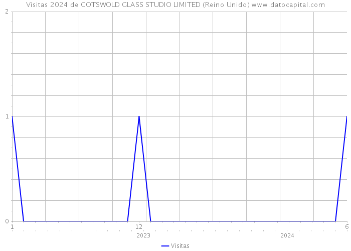 Visitas 2024 de COTSWOLD GLASS STUDIO LIMITED (Reino Unido) 