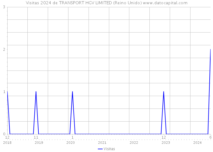 Visitas 2024 de TRANSPORT HGV LIMITED (Reino Unido) 