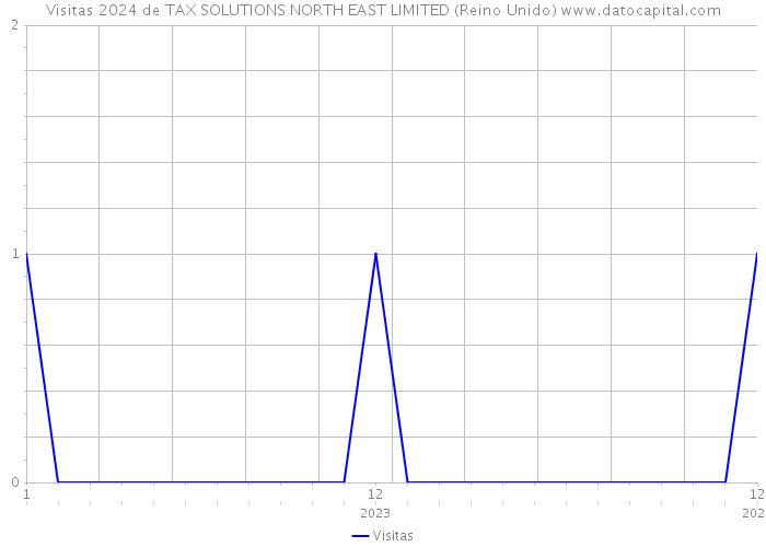 Visitas 2024 de TAX SOLUTIONS NORTH EAST LIMITED (Reino Unido) 